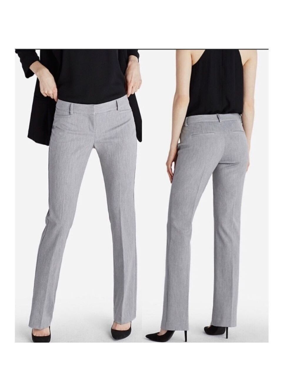 EXPRESS gray Columnist pants Sz 6L